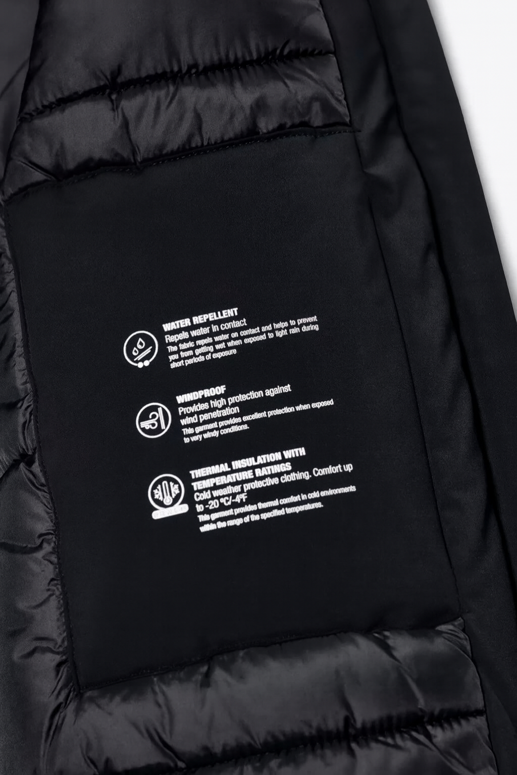 Black Water & Windproof Jacket - Short