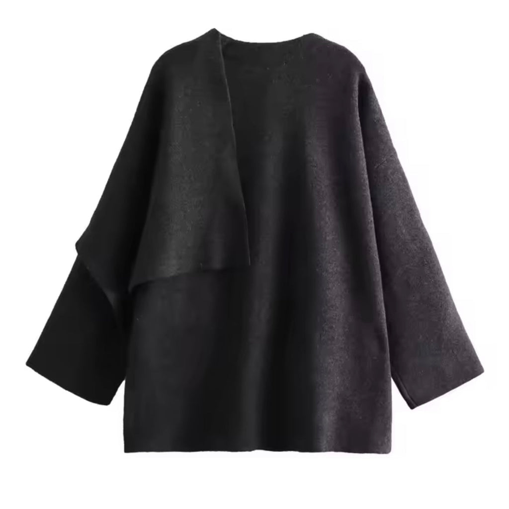 Dark Grey Woven Coat