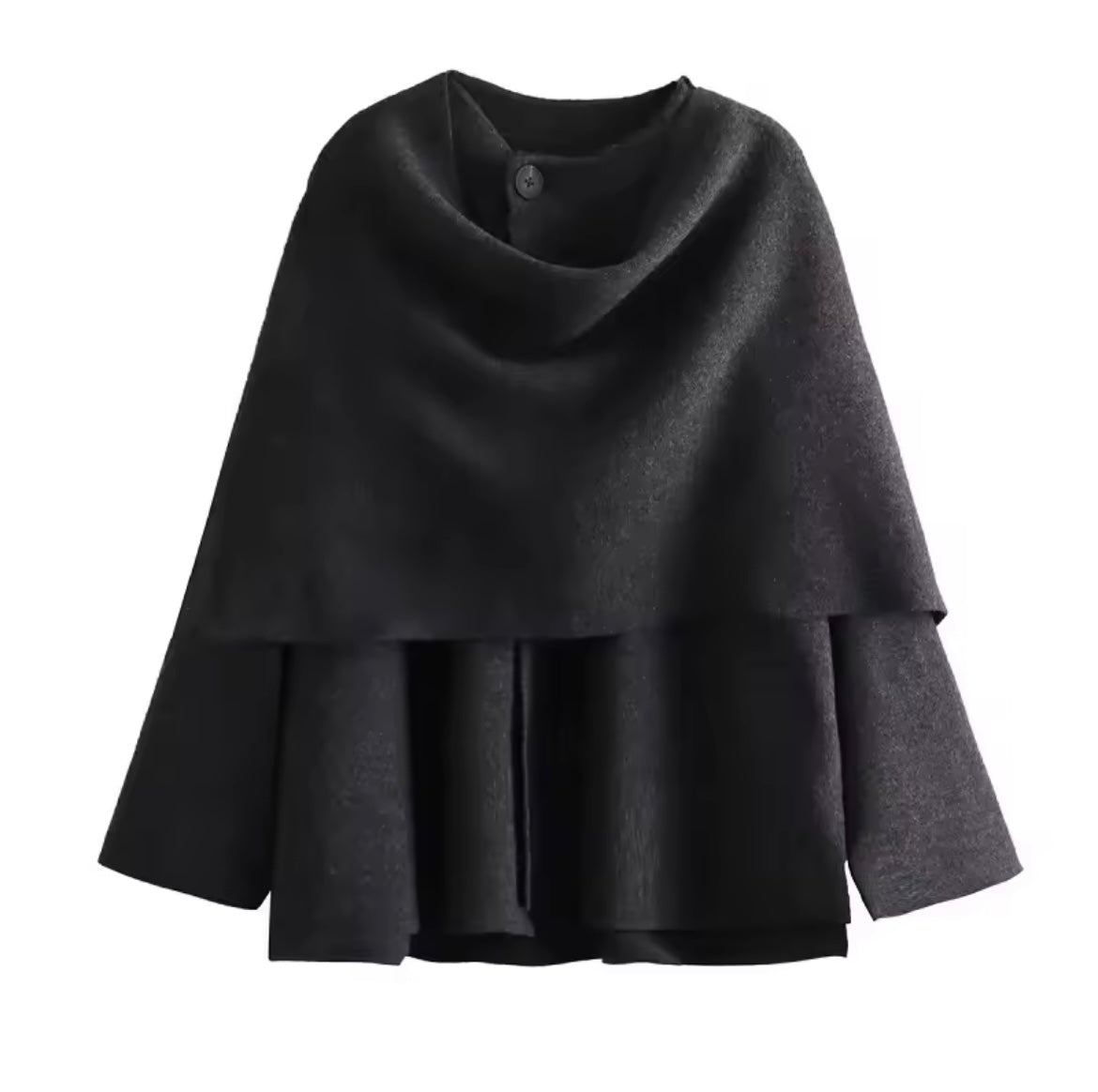 Dark Grey Woven Coat